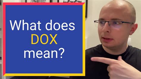 Dox Definition & Meaning